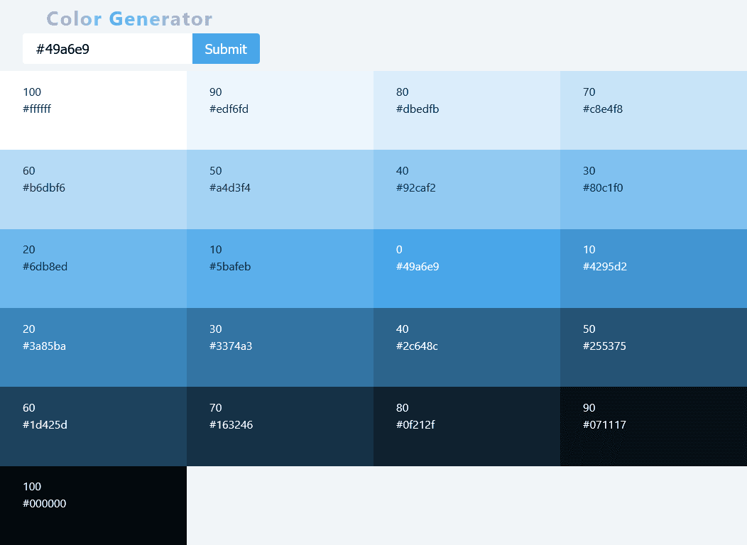 Color Generator