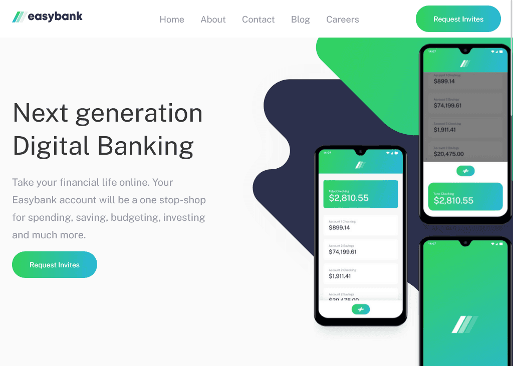 EasyBank Website
