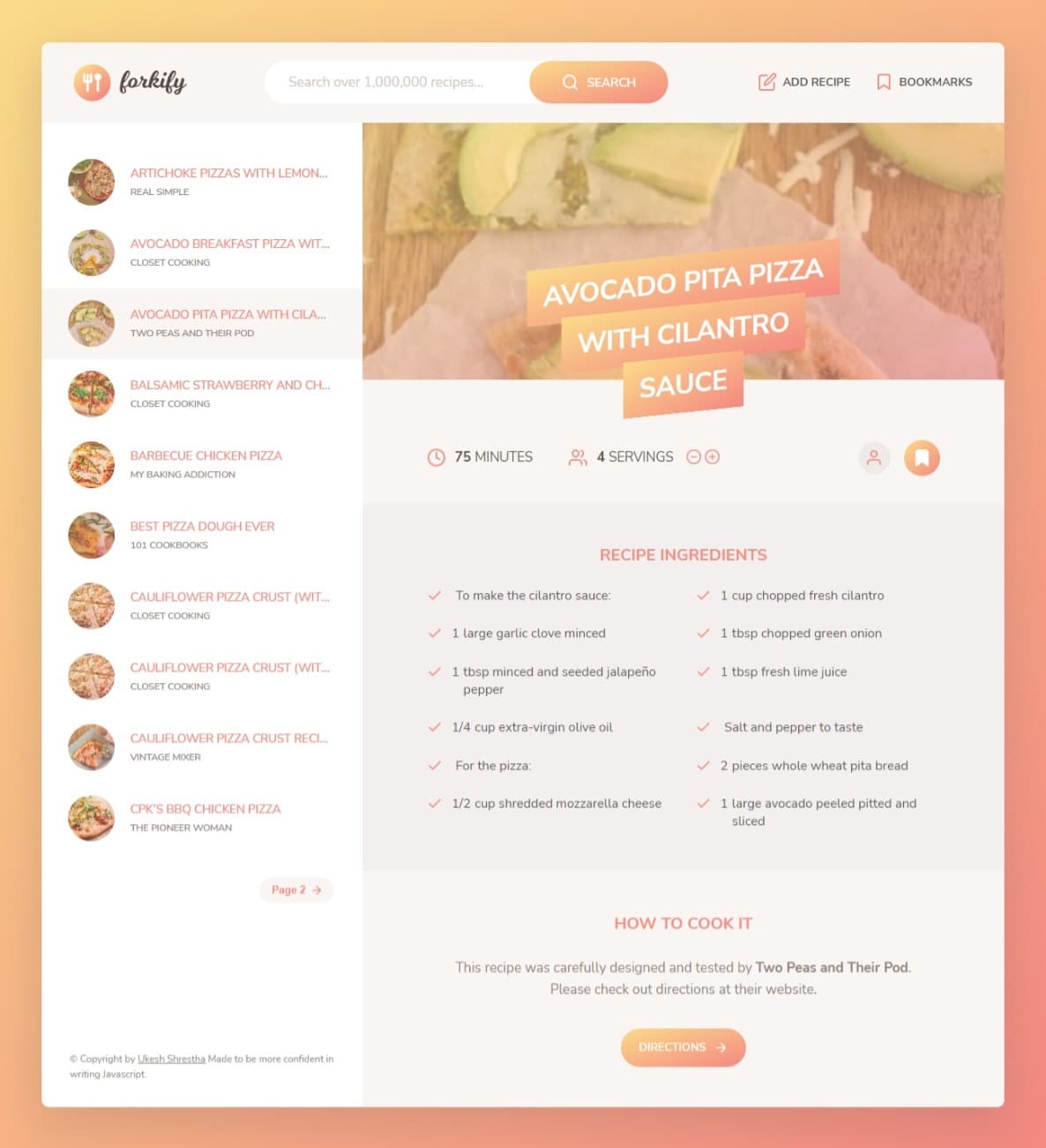 Forkify App