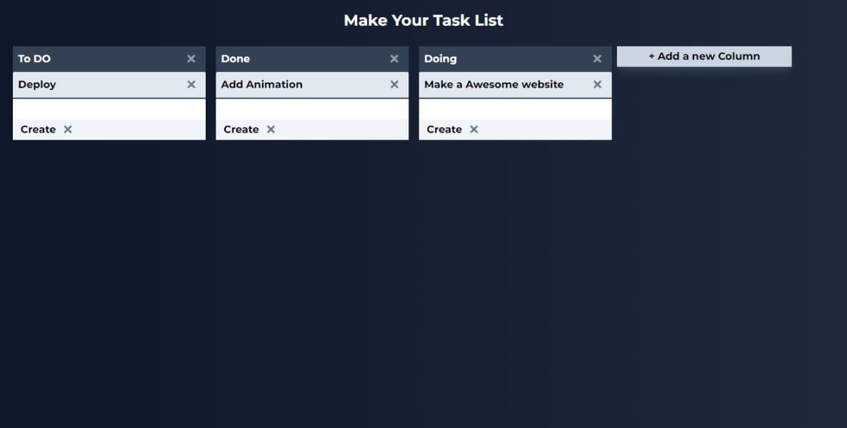 Drag & Drop - Task Manager